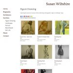 Susan Wiltshire UK Artist Portfolio Website