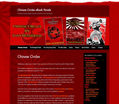 Tony Henderson Author Website